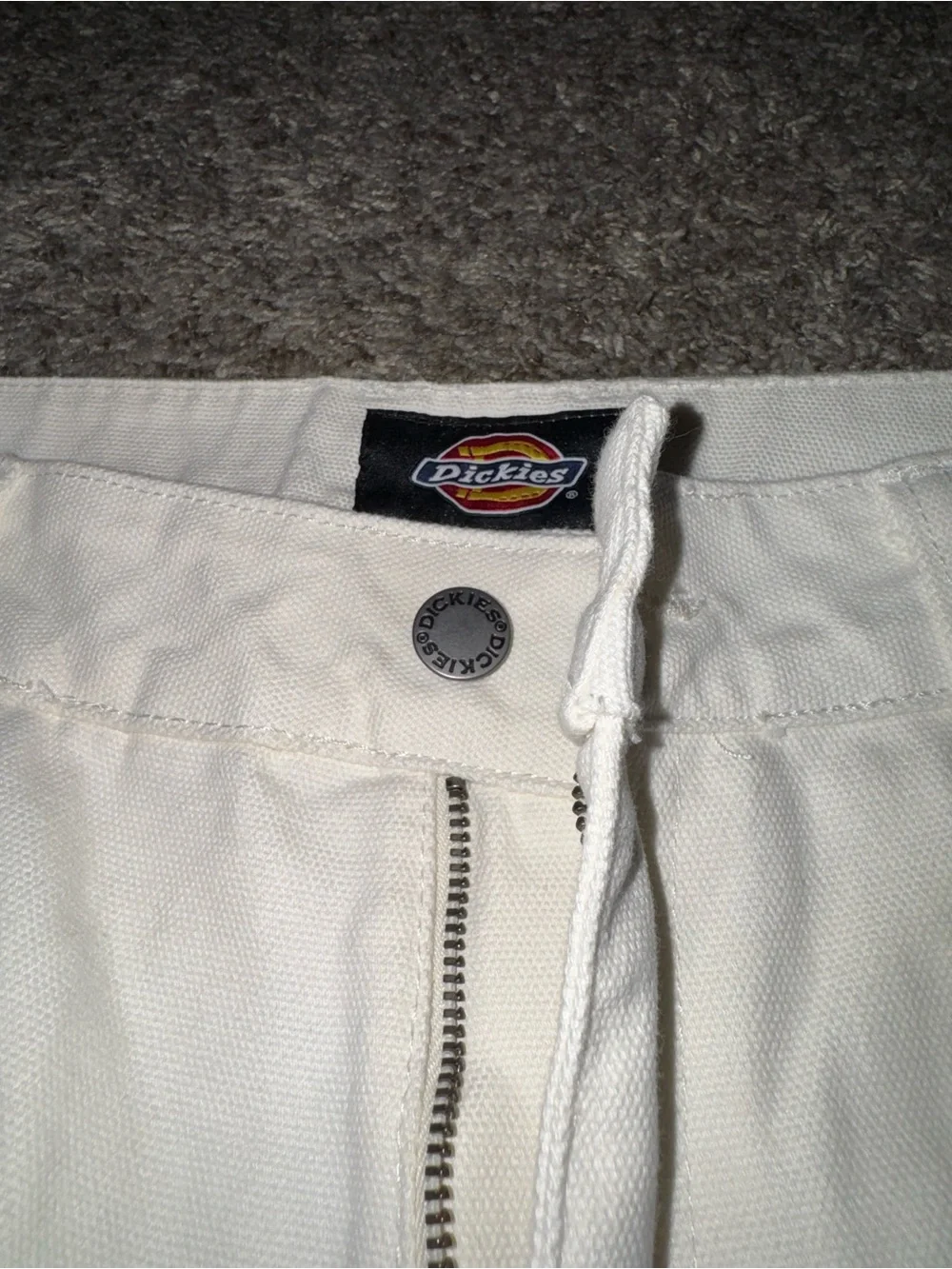 Dickies Men’s Cream Cargo Work Pants